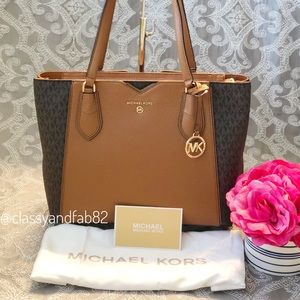 New Michael Kors Mae + dust bag